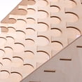 thumbnail image 3 of Herramientas de Soporte de Almacenamiento de Organizador Modular de Pintura de de Madera de Pintura de Bricolaje Sunnimix Estante de pintura de madera, 3 of 8
