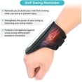 thumbnail image 6 of Loetky Golf Swing Trainer Wrist Brace, Adjustable Hinge for Correct Wrist Position and Angle, Practice Aid Tool for Beginners to Improve Stability, Distance and Accuracy (reinforced model), 6 of 9