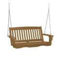 thumbnail image 6 of Classic Mission 4' Eco Plastic Porch Swing, 6 of 22