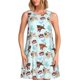 thumbnail image 1 of Fotbe Cute Pug Dogs Vestido de Verano sin Mangas para Mujer – Vestido Midi Línea A, Estilo Camiseta Floral, Vestido Playero Casual y Fluido, 1 of 7
