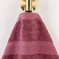thumbnail image 3 of Superior Eco-Friendly Cotton 2-Piece, Rosewood, Bath Sheet Set, 3 of 8