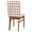 RosyBrown, variant on nqOlkjepod Brown Checkered Chair Covers Set of 6, Decorative Chair Back Cover, Farmhouse Buffalo Plaid Dining Room Chair Slipcovers Removable Chair Protectors Covers for Party Banquet