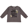 thumbnail image 3 of Inktastic Happy Birthday to the Sweetest Mom in the World Girls Long Sleeve Toddler T-Shirt, 3 of 5