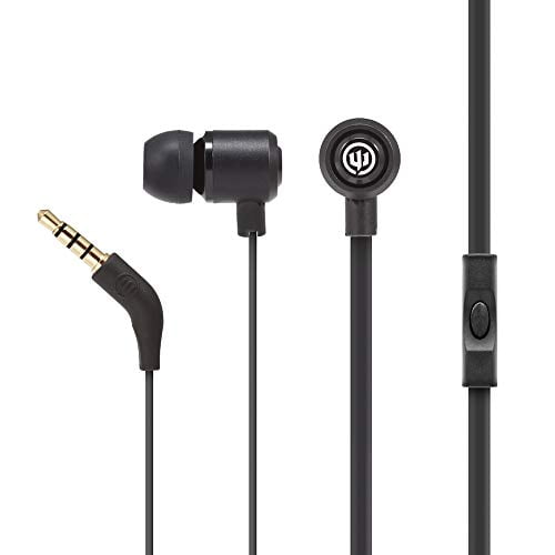 Wicked Audio Panic - Écouteurs avec Micro - Intra-Auriculaire - Filaire - jack 3,5 mm - Isolation Acoustique - new moon