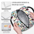 thumbnail image 3 of Pofeuu Dinosaur Print Lunch Bag for Adult Insulated Lunch Box,Leakproof Cooler Food Lunch Containers Reusable High Capacity Lunch Tote Bags-One Size, 3 of 6