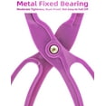 thumbnail image 4 of BLUEWING Fishing Grapper 1pc Fish Control Tool Lightweight Fish Clamp Control Anti Slip Serrated Clamp, Purple, 4 of 6