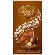 Lindt LINDOR Hazelnut Milk Chocolate Truffles, 150-Gram Bag