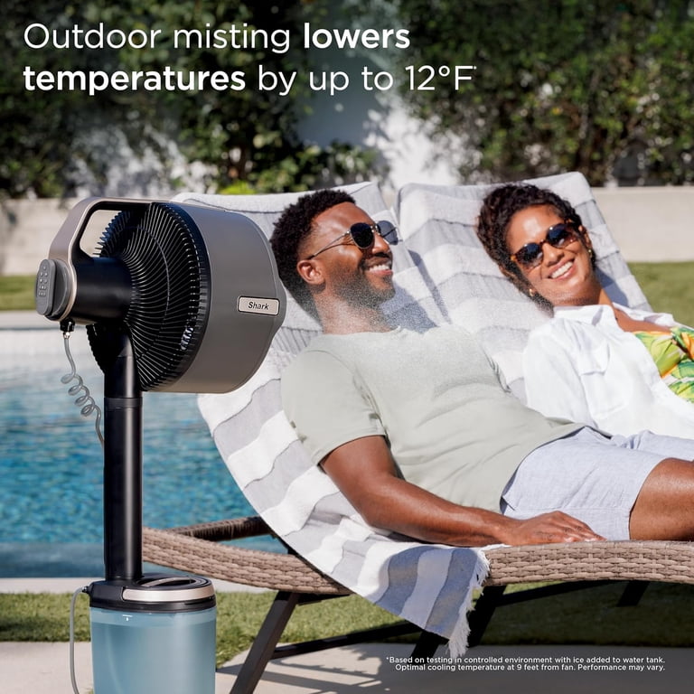 Restored Shark FlexBreeze Pro Mist Fan, Indoor & Outdoor