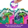 thumbnail image 5 of Polly Pocket Peacock Garden Compact with 2 Micro Dolls and Pets, Travel Toy with Animal Accessories, 5 of 7