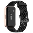 thumbnail image 4 of Pulsera de silicona deportiva de color sólido a prueba de sudor con ajuste cómodo y amplia compatibilidad compatible con Smartwatch, 4 of 5