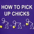 thumbnail image 3 of CafePress - HOW TO PICK UP CHICKS Kids Dark T Shirt - Dark T-Shirt Kids XS-XL, 3 of 4