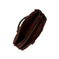 thumbnail image 5 of Jack Georges Voyager Hand-Stained Buffalo Leather Large Professional Briefcase #7317 (Black), 5 of 5