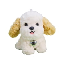 Gaiwos Dog Stuffed Animals 5 inches, Realistic Dog Plush Toy, Lifelike Stuffed Animal, Companion Pet, Fluffy Stuffed Puppy Toys, Ideal Gift for Kids