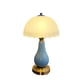 thumbnail image 1 of Lámpara de mesa de cerámica Lámpara de noche for dormitorio vintage Lámpara de mesa decorativa Versión enchufable regulable moderna simple, 1 of 7