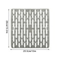 thumbnail image 3 of karymi Multi Purpose Rag Towel Pad Hollowed Out Kitchen Sink Pad Filter Screen Anti-skid Insulation Pad，dishcloth Towel Drainage Mat Summer Savings, 3 of 7