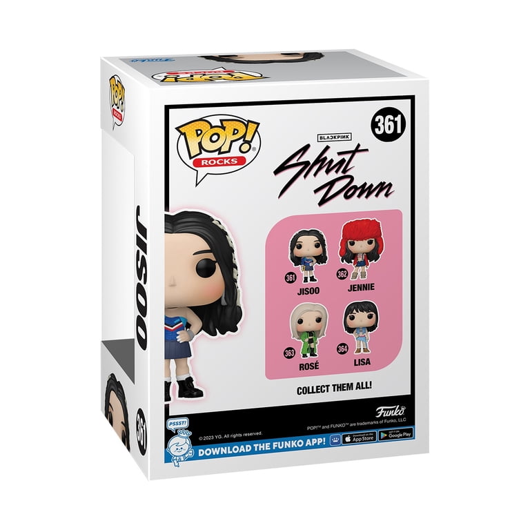 Funko POP! Rocks Blackpink Jisoo Vinyl Figure #361, K-pop