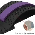 thumbnail image 3 of Back Stretcher Back Stretching Device  Multi-Level Back Massager Pain Relief for Back Herniated Disc  Scoliosis  Multi-Level Back Extension Lumbar Support   Lumbar Orthotics, 3 of 11