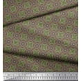 thumbnail image 3 of Soimoi Polyester Crepe Fabric Geometric & Mandala Kaleidoscope Print Sewing Fabric Yard 52 Inch Wide, 3 of 3