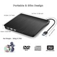 thumbnail image 4 of navor External CD / DVD Drive USB 3.0, Portable High Speed Data Transfer RW Drive DVD/CD ROM Rewriter Burner, Compatible with Windows, Linux, Mac, Laptop, PC, Tablet, 4 of 8