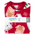 thumbnail image 2 of Carter's Child of Mine Baby and Toddler Holiday One-Piece Pajamas, Sizes 0-5T, 2 of 9