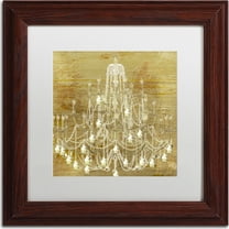Trademark Fine Art "Dancing on the Ceiling II" Canvas Art by Color Bakery, White Matte, Wood Frame