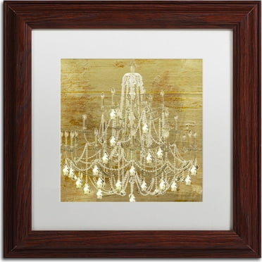 Trademark Fine Art "Dancing on the Ceiling II" Canvas Art by Color Bakery, White Matte, Wood Frame