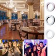 thumbnail image 5 of Lámpara de anillo LED para Selfie, diseño de abrazadera, lámpara USB para chat, vídeo con luz táctil regulable para Selfie, recargable complementaria Inevent EL014182-01, 5 of 5
