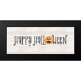 thumbnail image 2 of Reed, Tara 18x10 Black Modern Framed Museum Art Print Titled - Sit a Spell Sentiment no border panel I-Happy Halloween, 2 of 5