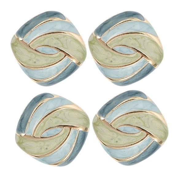 4 Pcs Snaps for Fabric Button Retro Color Buttons Beautiful