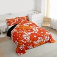 thumbnail image 3 of Homewish Retro Flowers 3 Pieces Queen Comforter Set For Teens Female Girls,Spring Garden Ultra Soft Bedding Sets,Chic Floral Blossoms Bedding Comforter Set,Lightweight Room Decor,Reversible, 3 of 8