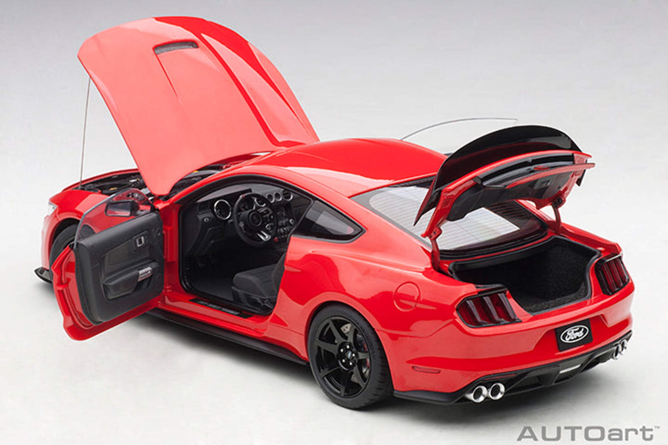 Ford Mustang Shelby GT-350R Race Red 1/18 Model Car by Ford Mustang Shelby GT-350R Race Red 1/18 Model Car by