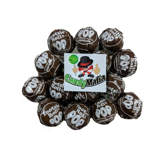 Chocolate Tootsie Pops 60 Tootsie Pop Chocolate with CandyMafia Magnet