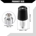 thumbnail image 5 of Unique Bargains 2 Pcs Motorcycle Handlebar End Plug for Honda CBR250R CBR300R CBR400R CBR600RR 7/8" 22mm Black, 5 of 6
