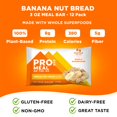 thumbnail image 3 of Pan de plátano y nueces de Meal Bar Probar, sin OGM, sin gluten, 12 veces, 3 of 4