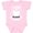 AD-Pink, variant on I Love My Bearded Daddy for Fathers Day Boys or Girls Baby Bodysuit