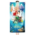 thumbnail image 1 of The Little AND Mermaid Double-Side bath Towel.30" x 60", 1 of 7