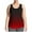 Red, variant on Tank Tops for Women under $5 Sleeveless Round-neck Gradient Printed Summer Casual Loose Plus Camisoles Tank Hot Pink L