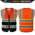 thumbnail image 4 of Chaleco de seguridad Ekksafety EK175 reflectante de 5 bolsillos ANSI, 4 of 6