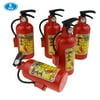 NimJoy 5 PC Mini Red Fire Ex Water Spray Water Squirt G/un Outdoor Summer Fireman Water Toy for 2+ Toddler Boys Girls