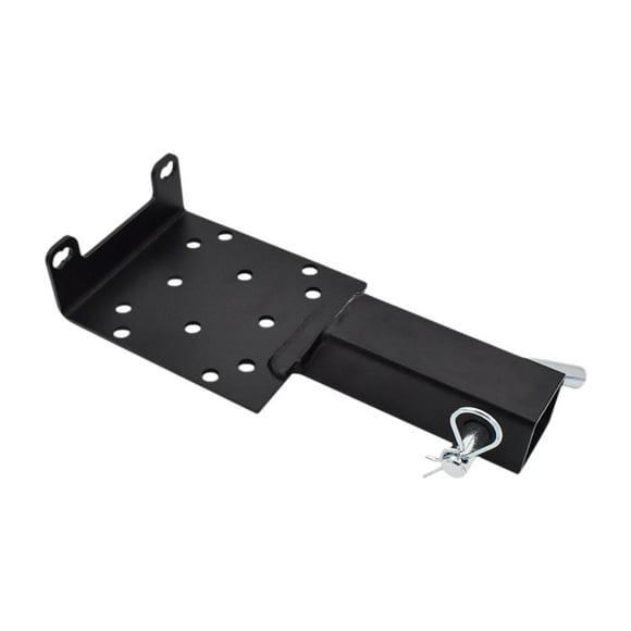 DYNWAVECA Generic Trailer Hitch Winch Mount Plate Replace Parts, 2" Receiver, Winch Cradle Mounting Bracket for Truck, UTV, ATV, SUV