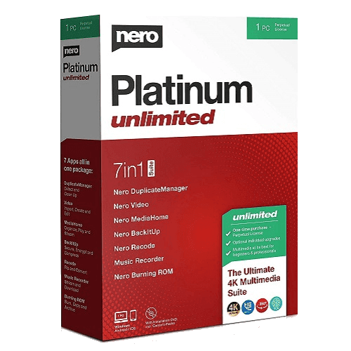 Nero Platine Illimité - Perpétuel 1-PC - Global