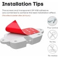 thumbnail image 5 of Child Safety Window Limiter for Baby Safety Window Locks, Window Safety Locks for Toddlers and Pets (White), 5 of 5