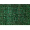 thumbnail image 1 of Ahgly Company Machine Washable Indoor Rectangle Abstract Turquoise Blue Modern Area Rugs, 8' x 10', 1 of 4