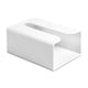 thumbnail image 1 of Under Cabinet Paper Towel Holder Adhesive Tape Space Saving Sturdy ABS Wall Mounted Tissue Box for Home Kitchen Bedroom, 1 of 5