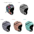 thumbnail image 6 of Rugby Soft Helmet Soccer Headgear Rugby Helmet Headguard Goalie Hat Cap Soft Protective Rugby Headguard, 6 of 7