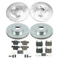 thumbnail image 3 of PowerStop Front and Rear Z23 Evolution Sport Carbon-Fiber Ceramic Brake Pad and Drilled & Slotted Rotor Kit Fits: MERCEDES-BENZ Select Models K8352, 3 of 10