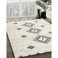 thumbnail image 3 of Ahgly Company Machine Washable Indoor Rectangle Contemporary Antique White Beige Area Rugs, 2' x 4', 3 of 7