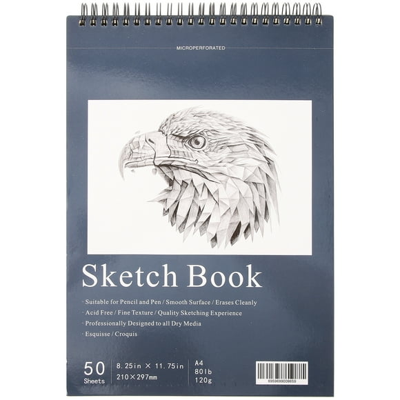 Students Sketch Book Outdoor Painting Book Painting Sketch Book Portable A4 Sketchbook