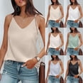 thumbnail image 3 of Racerback Tank Tops for Women Trendy Plain Summer Tank Tops for Women Adjustable Straps Baggy Square Neck Sleeveless Shirts Cami Camisole Basic Slim Cute Tops 2026, 3 of 5