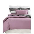 thumbnail image 5 of Home Design 1800 Series Luxurious Hotel Stripe Sheet Sets (Queen, Purple), 5 of 5